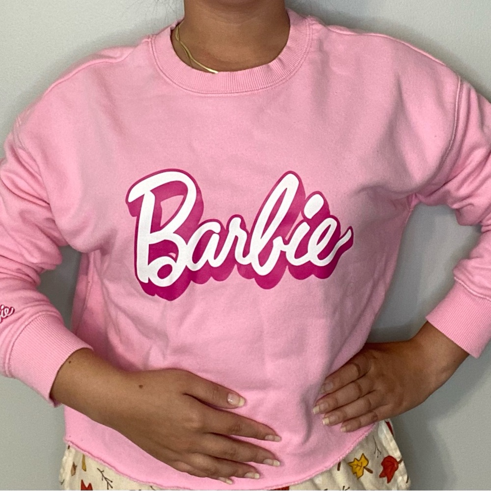 Barbie cropped sweater